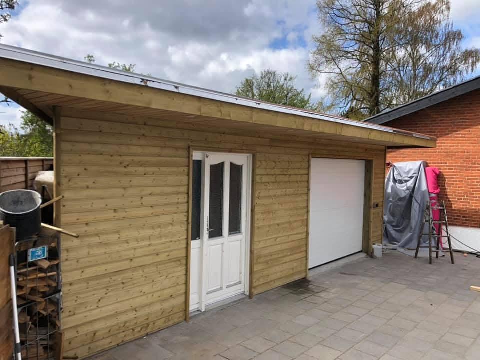 Detalje fra færdigt renoveringsarbejde
