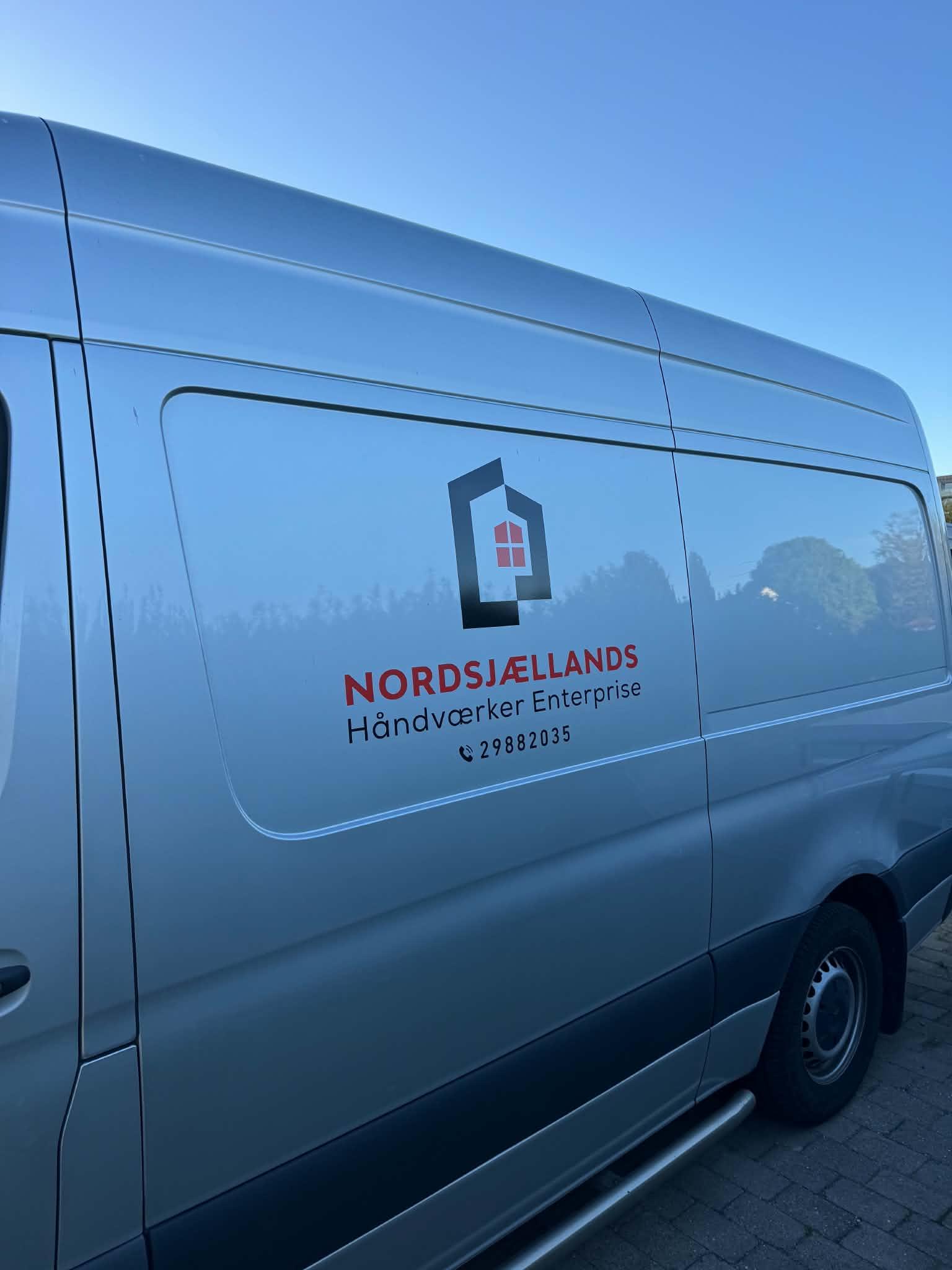 Nordsjællands Håndværker Enterprise varevogn